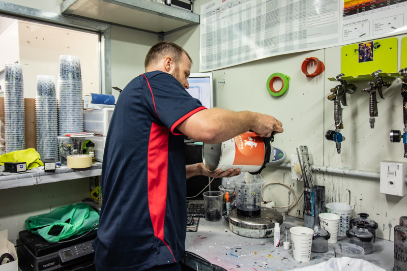 SRS Custom Tinting - Paint Mixing