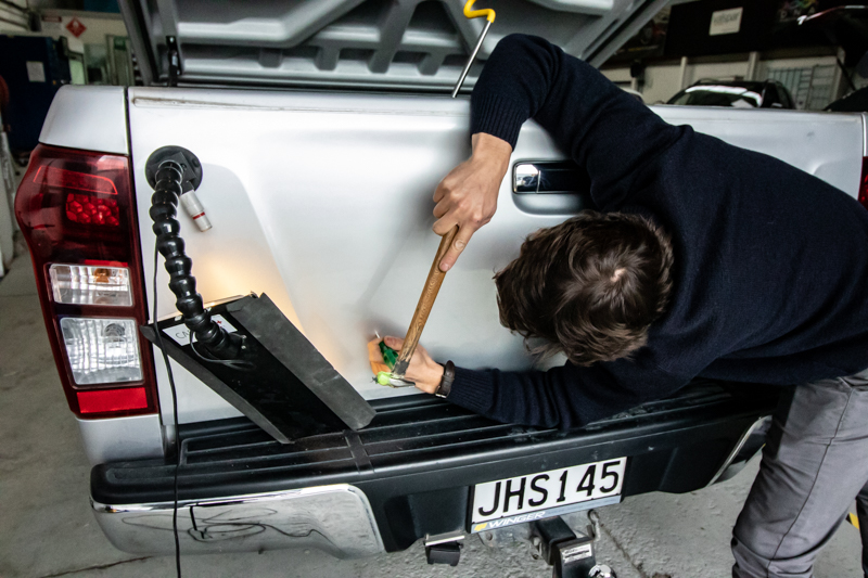 Paintless Dent Repair Process 02