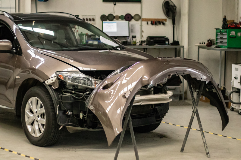 Spot Repair Work - Scuff Repair